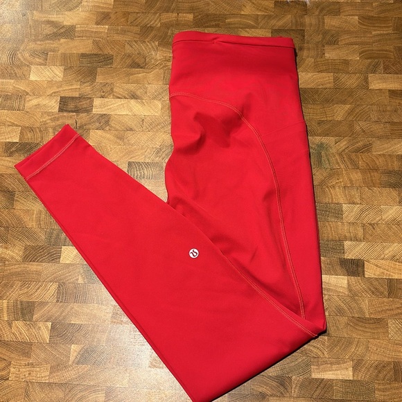 Lululemon Women Swift Speed High Rise Tight 28” Dark Red size 10 New - Picture 4 of 8